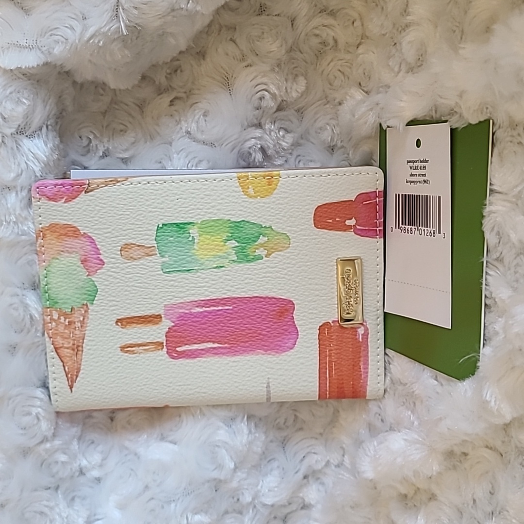 Kate Spade Ice Cream Passport Holder